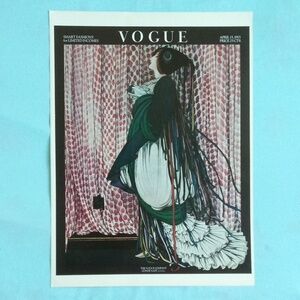 VINTAGE VOGUE POSTER FROM VOGUE MAGAZINE COVER OF APRIL 15, 1915